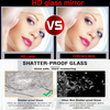 Irregular Cloud Shaped Bathroom Mirror with LED Light, Frameless Wall Mirror, Decorative Mirror, LED Illuminated Vanity Mirror, Infinitely Dimmable, 3 Colours of Light