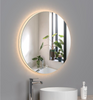 Luxury Acrylic bathroom mirror, Backlit mirror with Ambient Glow, Smart Led Vanity Mirrors, Dimmable, Anti-Fog, Memory, Tempered Glass, Horizontal/Vertical