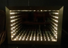 Infinity LED Mirror Light with Remote Control 3D Round Infinity Wall Mirror LED Bathroom Mirror 