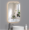 Luxury Acrylic bathroom mirror, Backlit mirror with Ambient Glow, Smart Led Vanity Mirrors, Dimmable, Anti-Fog, Memory, Tempered Glass, Horizontal/Vertical