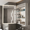 LED Bathroom Mirror Cabinet- Smart Storage & Digital Display