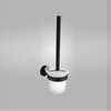BLACK WALL MOUNTED STAINLESS STEEL BATHROOM ACCESSORIES TOILET BRUSH WITH HOLDER