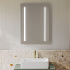 Bathroom Mirror with Frontlit Left and Right , Smart Led Vanity Mirrors, Dimmable, Anti-Fog, Memory, Tempered Glass, Horizontal/Vertical