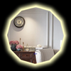 Backlit Polygon Bathroom Mirror, LED Illuminated Wall Mounted Vanity Mirror, Bathroom Mirror with Smart Touch Buttons, 3-Colour Dimmable, Smart Demist