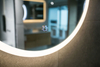 BRILLANCE Acrylic Framed Oval Mirror W/ Led Light & Demister