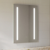 Bathroom Mirror with Frontlit Left and Right , Smart Led Vanity Mirrors, Dimmable, Anti-Fog, Memory, Tempered Glass, Horizontal/Vertical