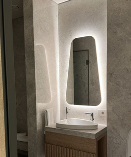 Irregular Bathroom Mirror Asymmetrical Home Decor Aesthetic Wall Mirror