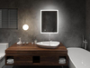 Led Mirror for Bathroom Lighted Vanity Mirror for Bathroom with Dimmable Lights, Large Led Wall Mirror, Big Anti Fog Bathroom Mirror