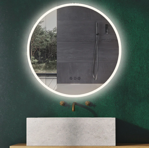 Acrylic Led Mirror 24*24 Inches Smart Anti Fog Touch Switch LED Bathroom Mirror 3 Level Brightness Adjustment