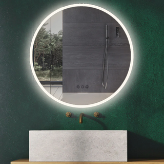 Acrylic Led Mirror 24*24 Inches Smart Anti Fog Touch Switch LED Bathroom Mirror 3 Level Brightness Adjustment