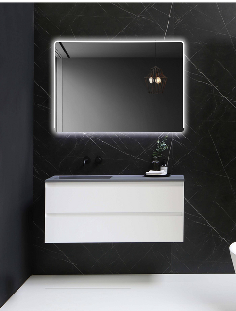 LED Bathroom Mirror 24"x 32", Backlit Bathroom Mirror with Lights,Stepless Dimmable,Anti-Fog, Shatter-Proof, Memory, 3 Colors Lighted Vanity Mirror (Horizontal/Vertical)