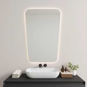Retro LED Mirror, Mirror with Lights, Retro Style Mirror, Bathroom Mirror