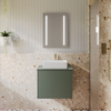 Bathroom Mirror with Frontlit Left and Right , Smart Led Vanity Mirrors, Dimmable, Anti-Fog, Memory, Tempered Glass, Horizontal/Vertical