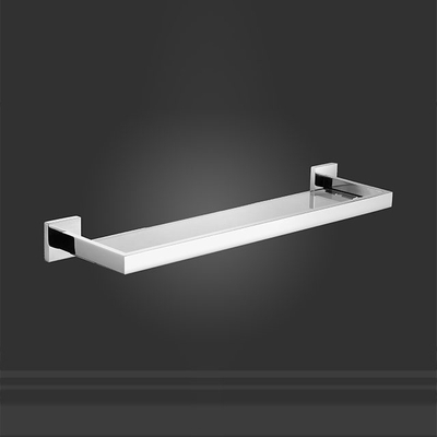 Simple Stainless Steel Bathroom Shower Glass Shelf 